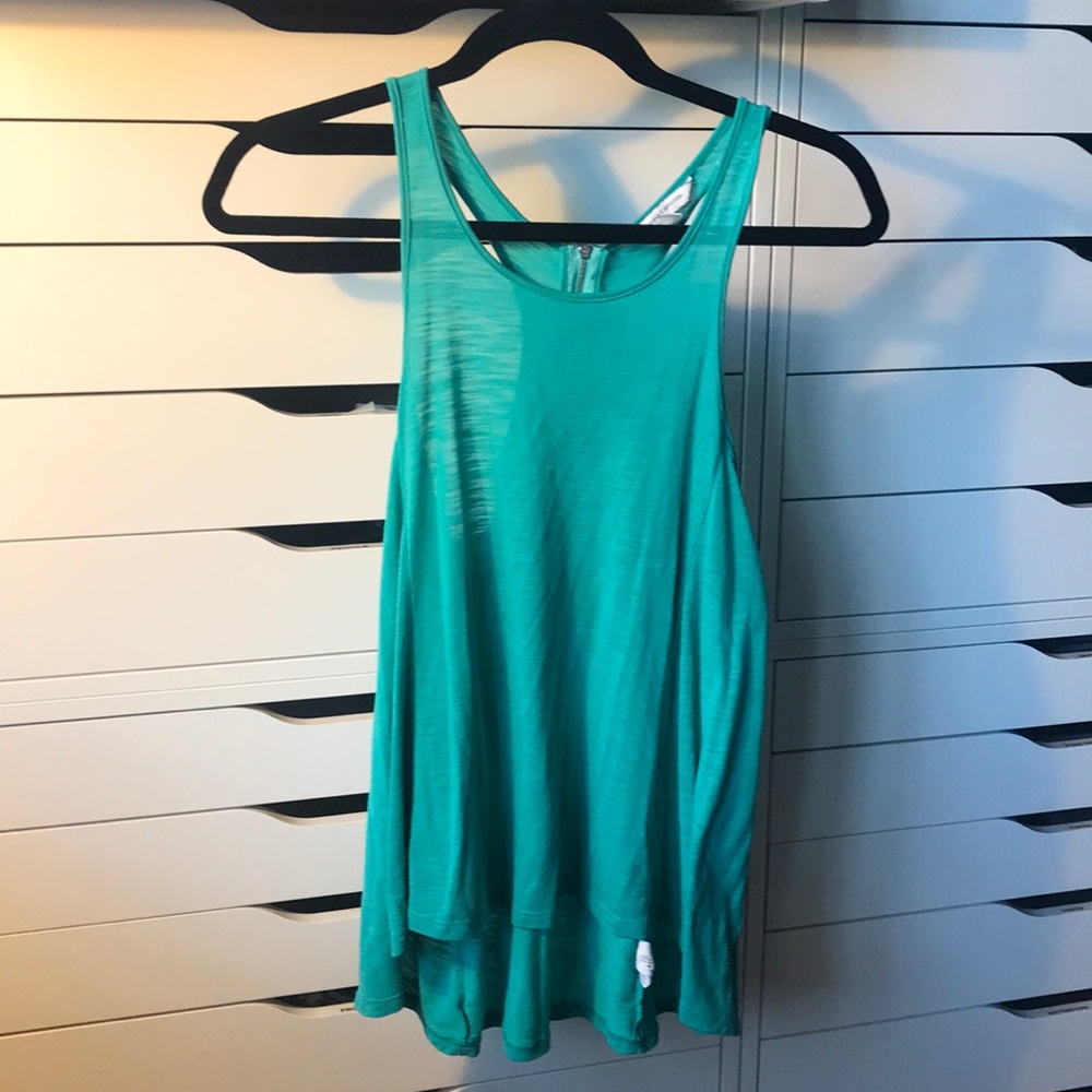 Teal American Eagle tank top